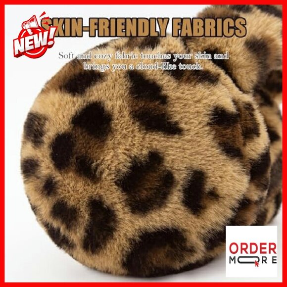 Faux Fur Foldable Earmuffs Winter Ear Warmers Women Girls Outdoor main image 8